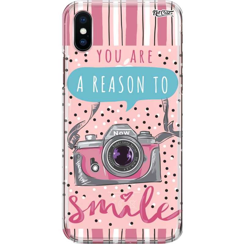 Capa Silicone NetCase Chapada You Are a Reason to Smile