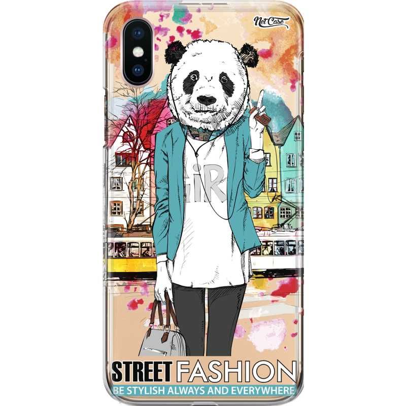 Capa Silicone NetCase Chapada Pintura Panda Street Fashion