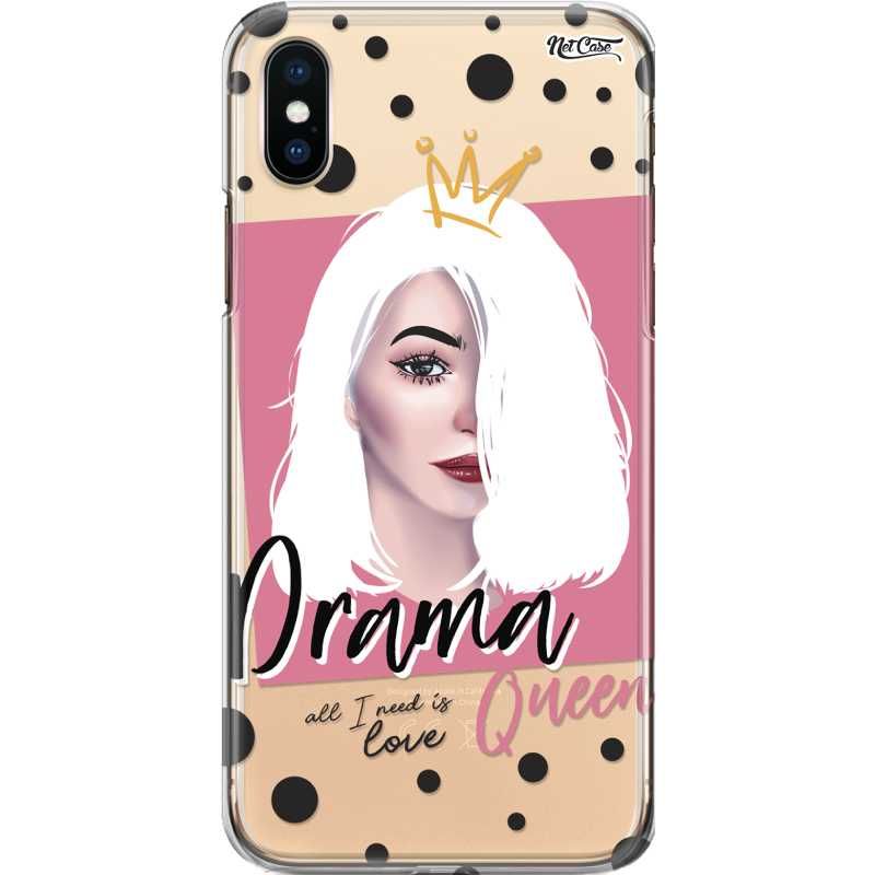Capa Silicone NetCase Transparente Drama Queen: All I Need is Love