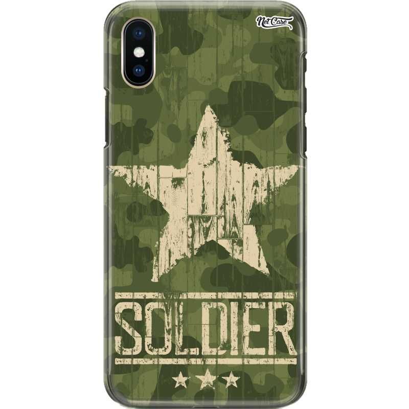 Capa Silicone NetCase Chapada Estrela Camuflada Soldier