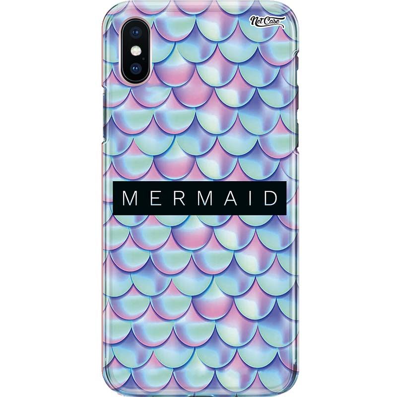 Capa Silicone NetCase Chapada Escamas Mermaid