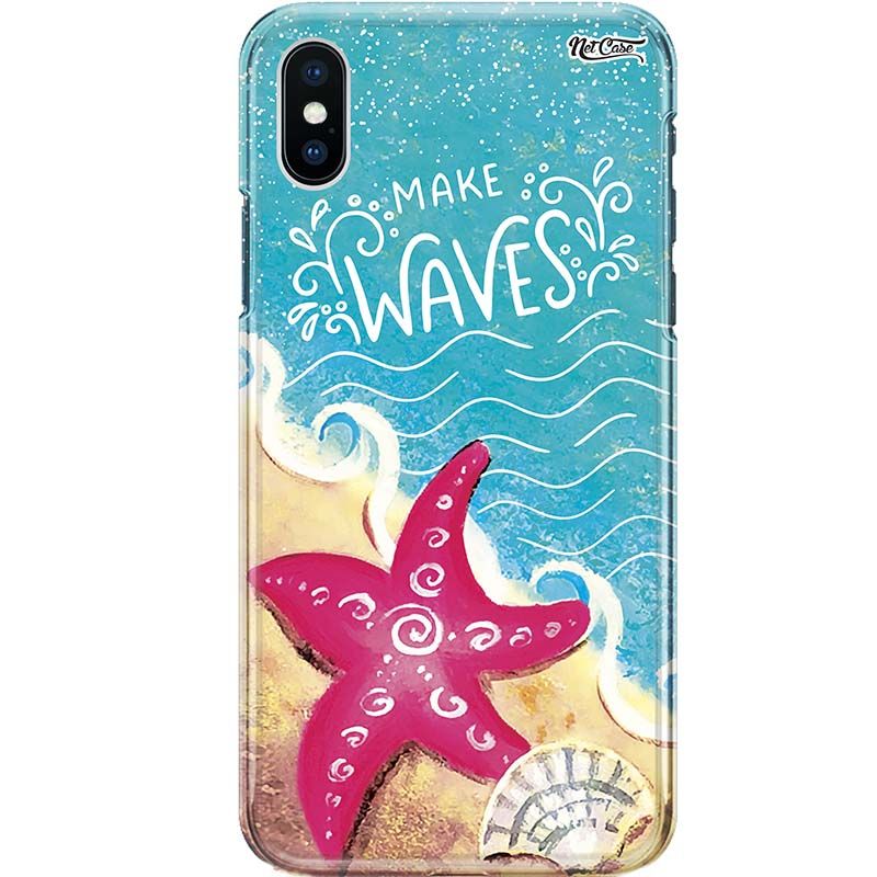 Capa Silicone NetCase Chapada Estrela-do-Mar Make Waves