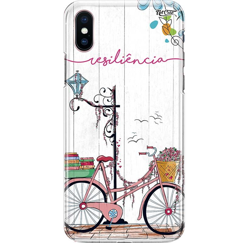 Capa Silicone NetCase Chapada Madeira Bicicleta Resiliência