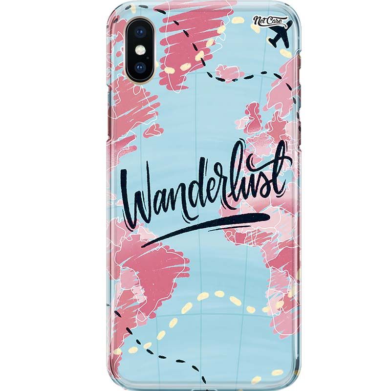 Capa Silicone NetCase Chapada Wanderlust Rosa