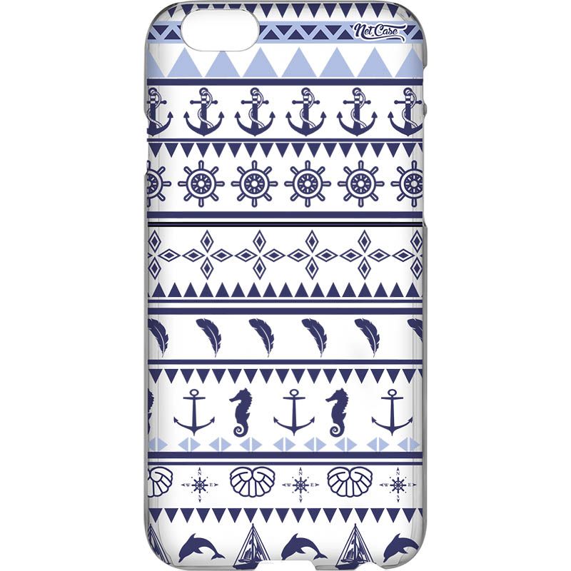 Capa Silicone NetCase Vazada Anchor Pattern