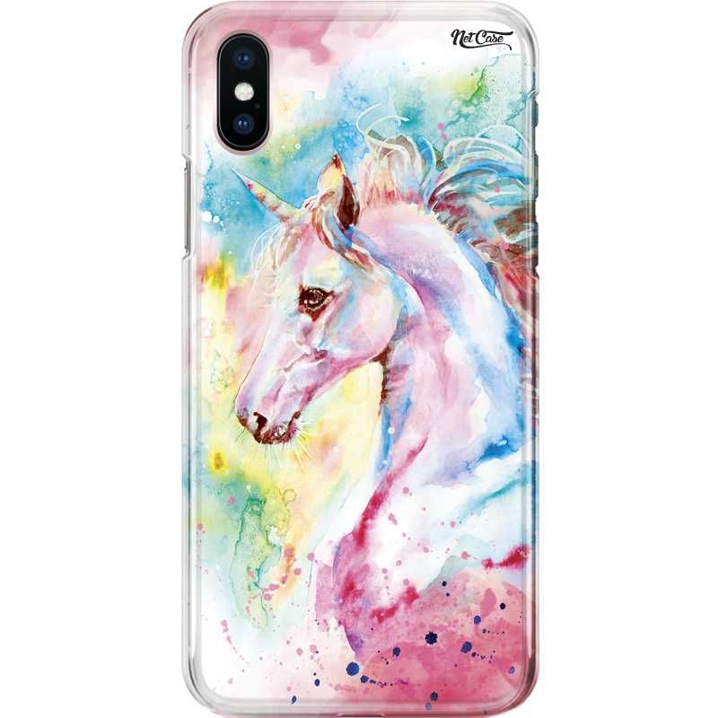Capa Silicone NetCase Chapada Unicorn Painting in Aquarela