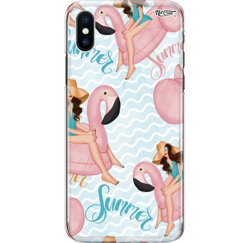 Capa Silicone NetCase Chapada Flamingo: Summer Girl