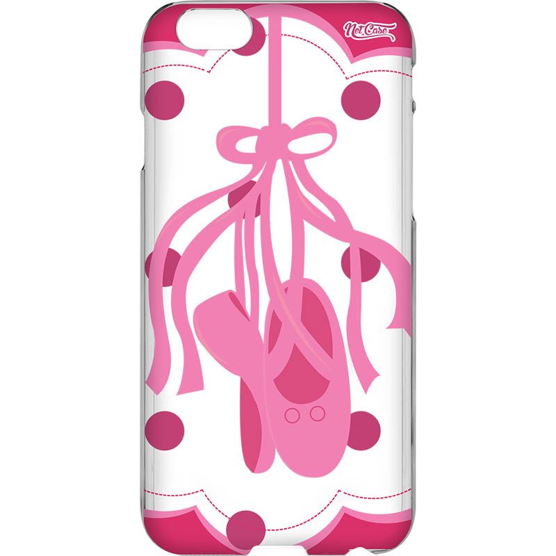Capa Silicone NetCase Chapada Sapatilhas Ballet