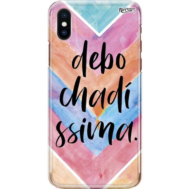 Capa Silicone NetCase Chapada Triângulos debo-chadí-ssima.