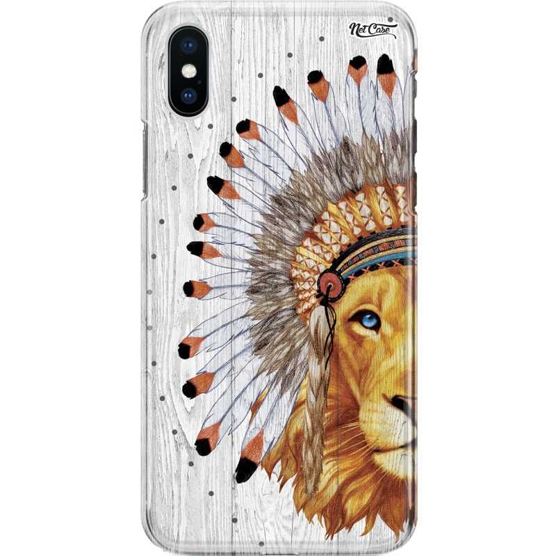 Capa Silicone NetCase Chapada Madeira Leão Cocar