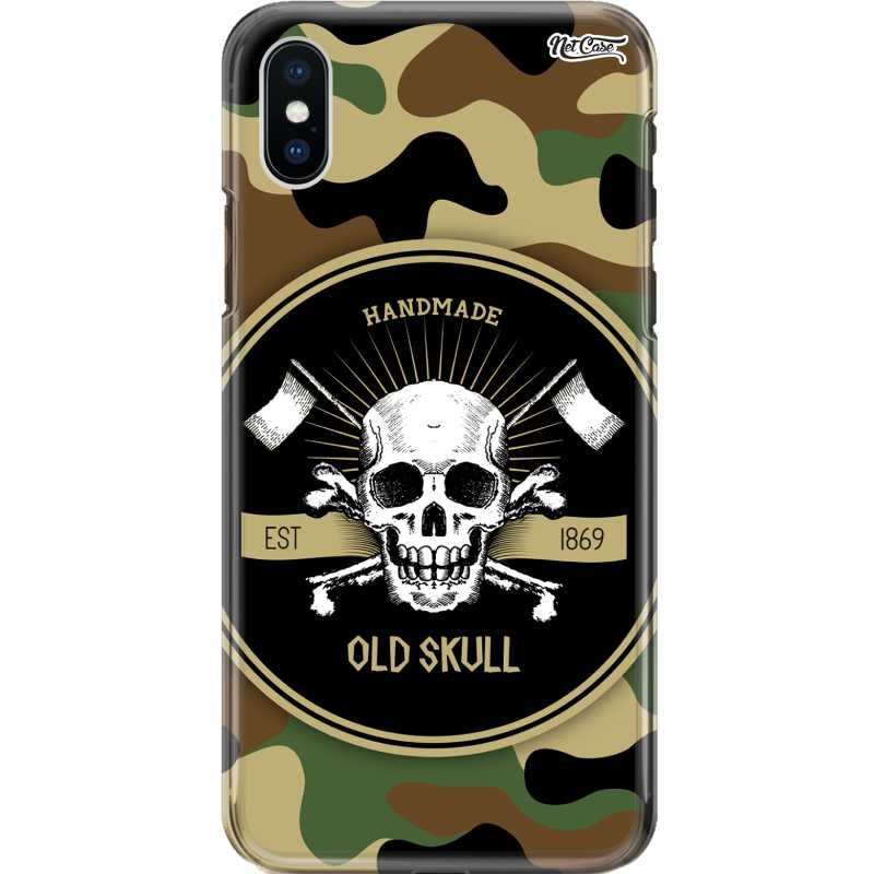 Capa Silicone NetCase Chapada Camuflada Handmade Old School