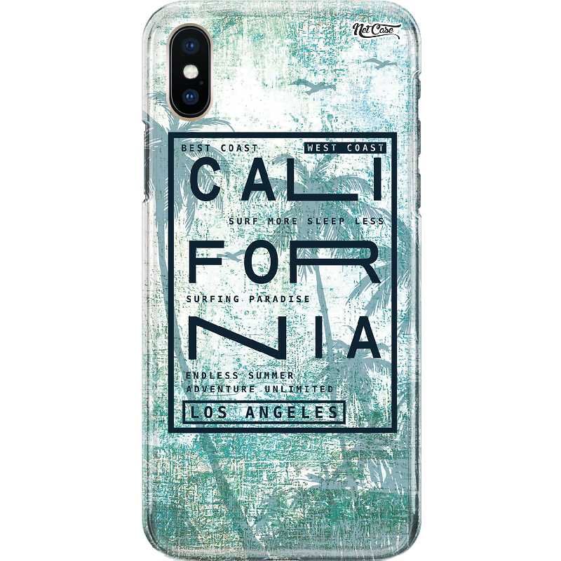 Capa Silicone NetCase Chapada West Coast California - Los Angeles