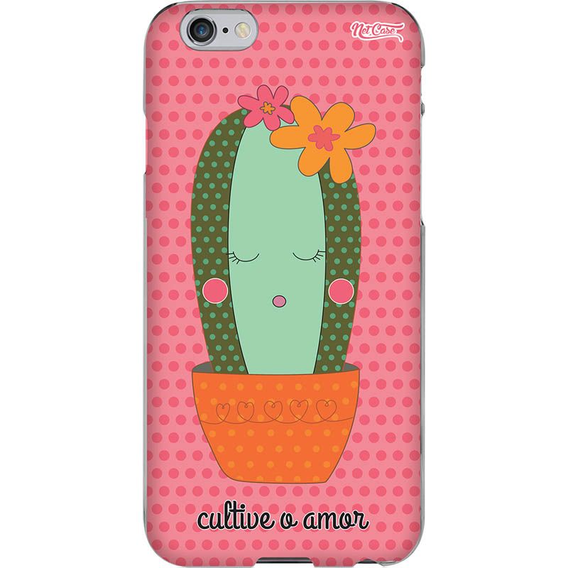 Capa Silicone NetCase Chapada 'Cultive o Amor'