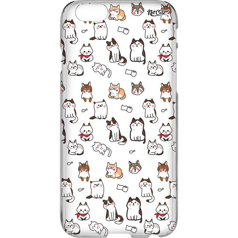 Capa Silicone NetCase Vazada Cats