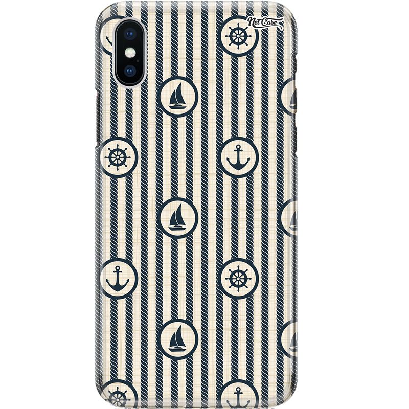 Capa Silicone NetCase Chapada Maritime Symbols