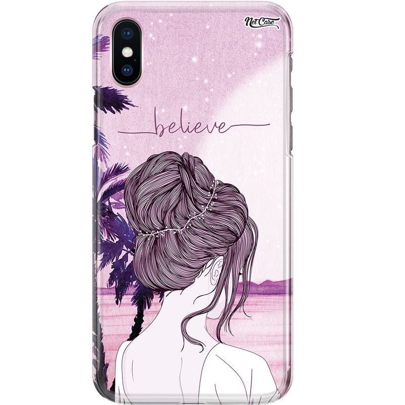 Capa Silicone NetCase Chapada Girl's Hairstyle: Believe