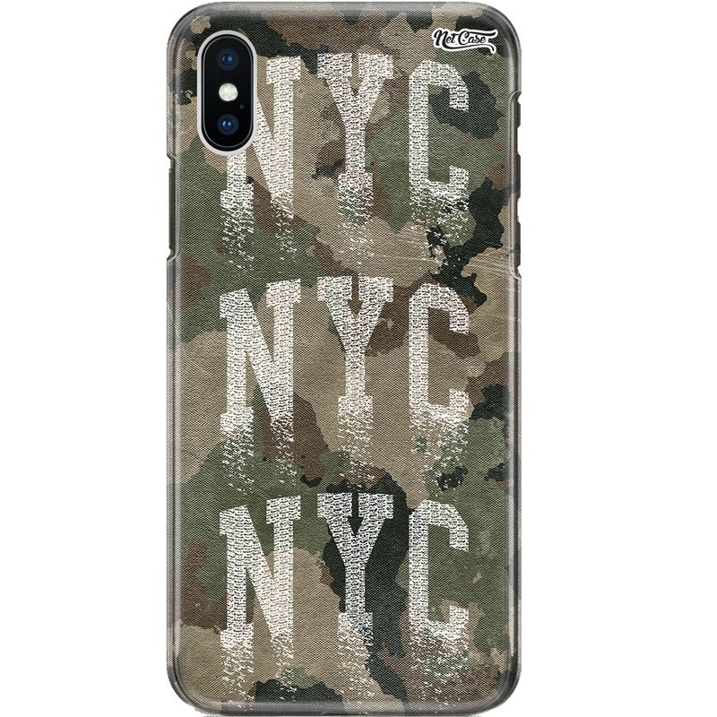 Capa Silicone NetCase Chapada Camuflada NYC