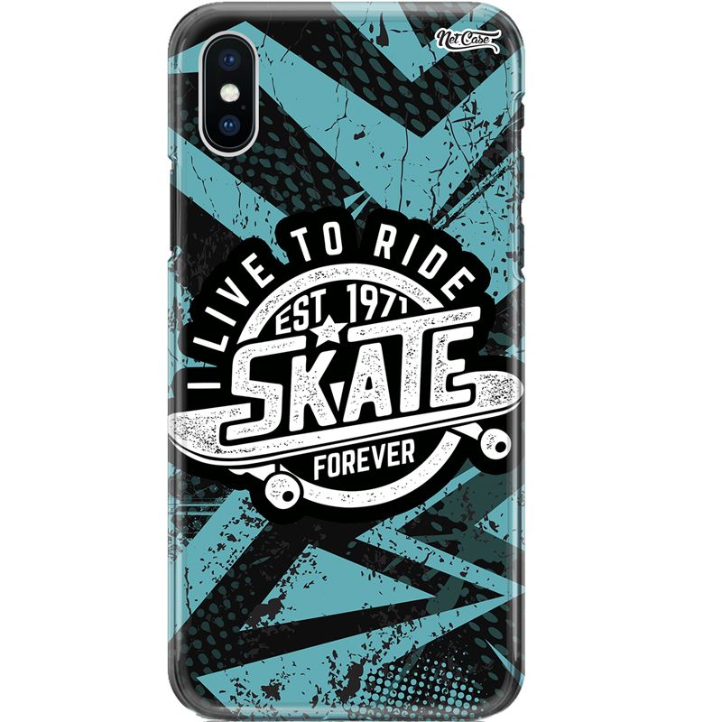 Capa Silicone NetCase Chapada I Live To Ride Skate 