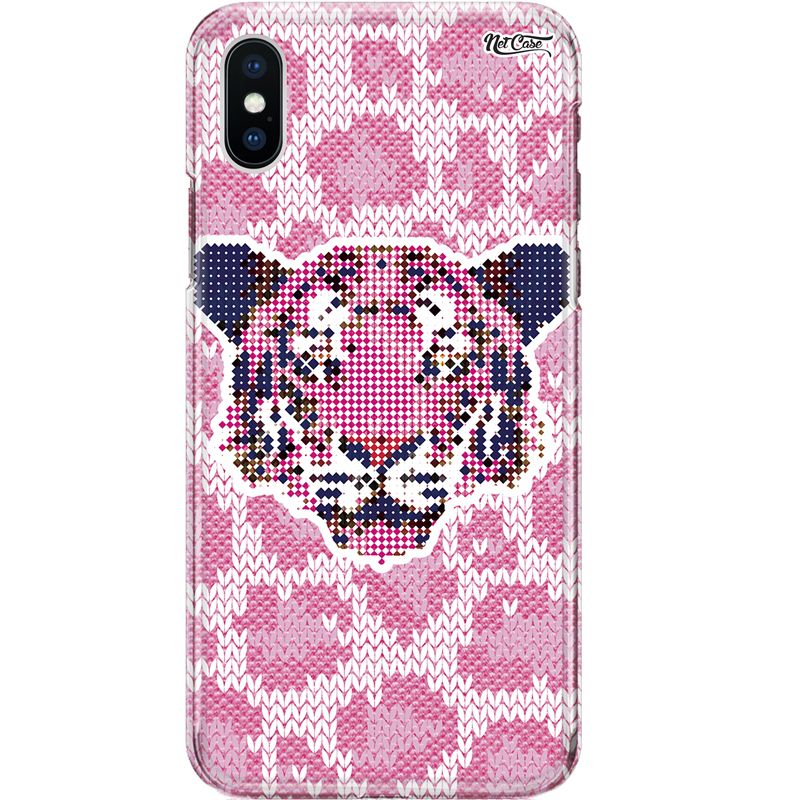 Capa Silicone NetCase Chapada Tiger Abstract Effect