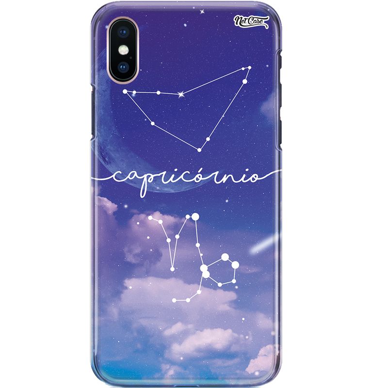 Capa Silicone NetCase Chapada Signo Capricórnio