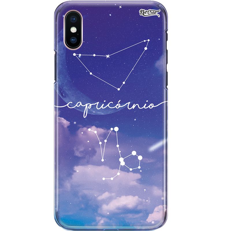 Capa Silicone NetCase Chapada Signo Capricórnio