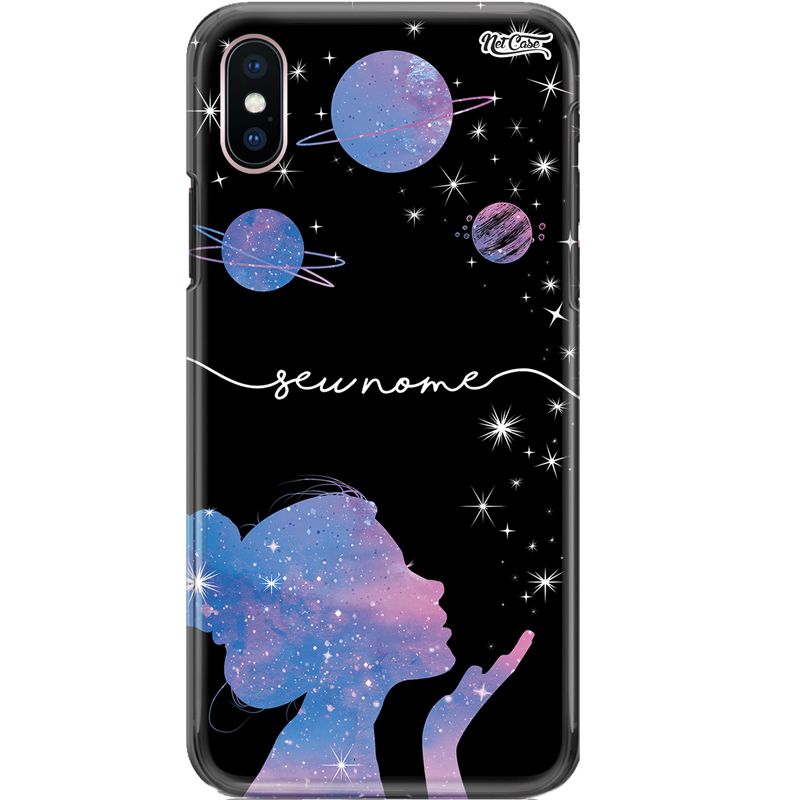 Capa Silicone NetCase Chapada Nome Girl Kisses the Universe