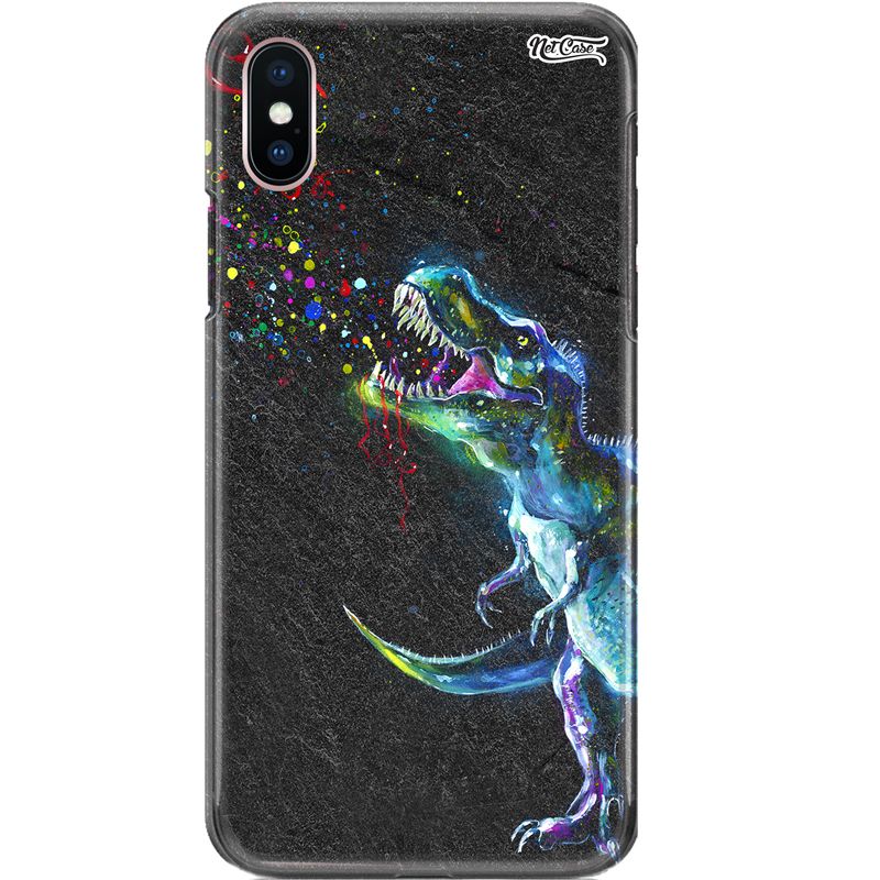 Capa Silicone NetCase Chapada Dinosaur Colors