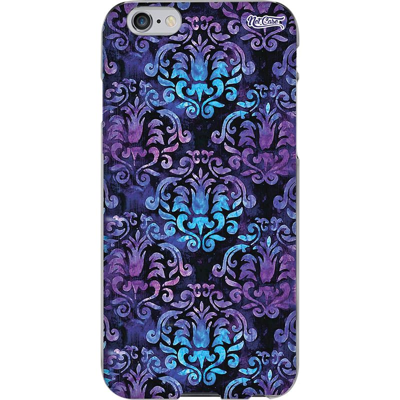 Capa Silicone NetCase Chapada Mandala Violeta e Azul