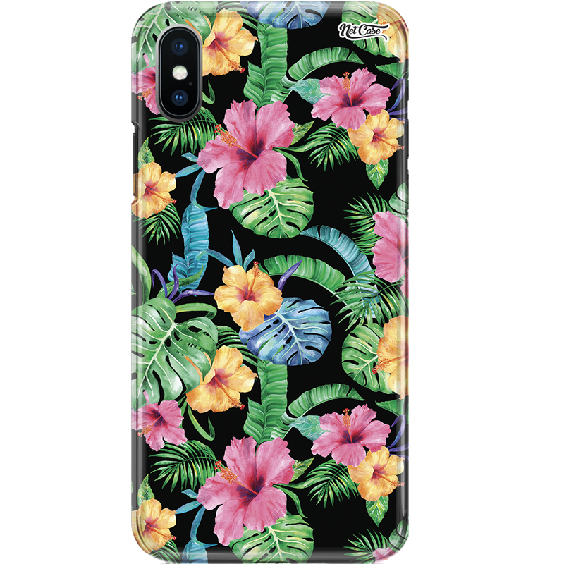 Capa Silicone NetCase Chapada Lírios Coloridos