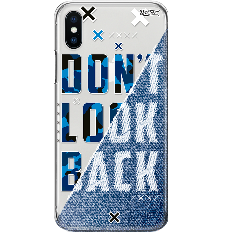 Capa Silicone NetCase Transparente Don't Look Back