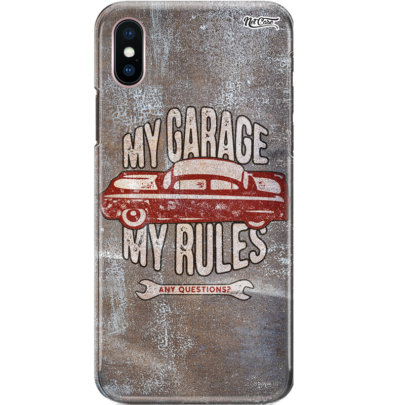 Capa Silicone NetCase Chapada My Garage, My Rules