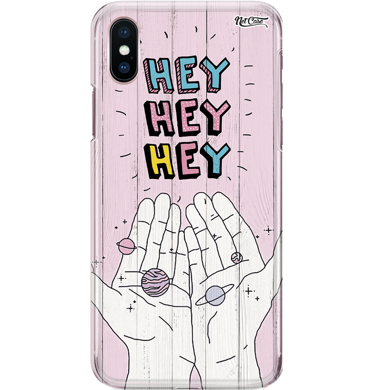 Capa Silicone NetCase Chapada Madeira Hey Hey Hey