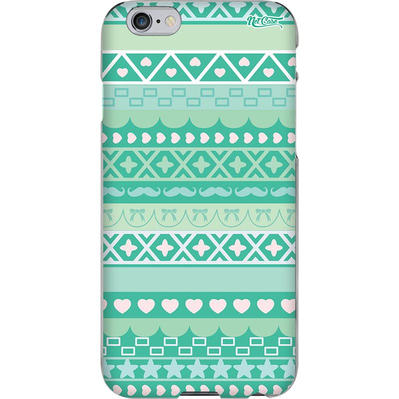 Capa Silicone NetCase Chapada Étnica Verde