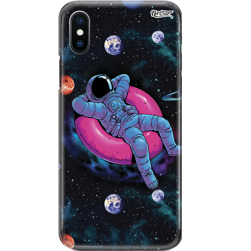 Capa Silicone NetCase Chapada Relaxing in Space