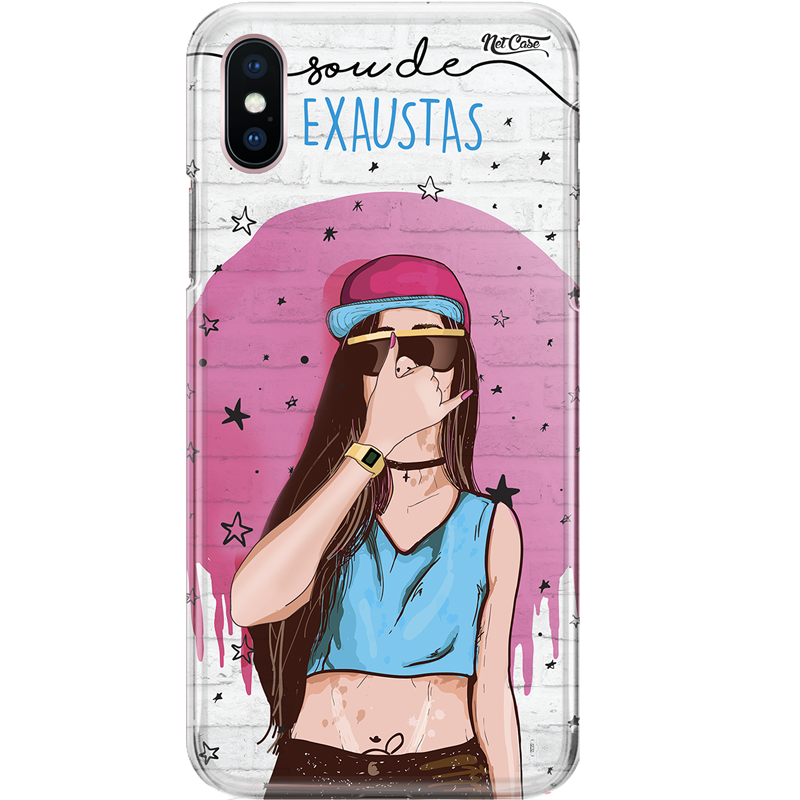 Capa Silicone NetCase Chapada Sou de Exaustas