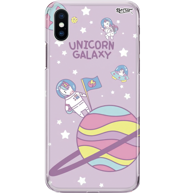 Capa Silicone NetCase Chapada Unicorn Galaxy 