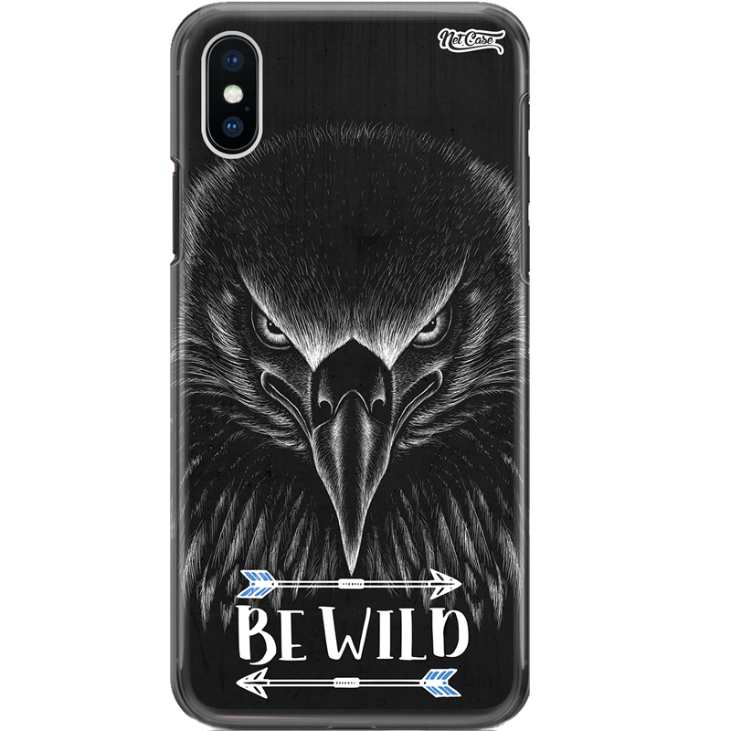 Capa Silicone NetCase Chapada Black Eagle --->Be Wild<---