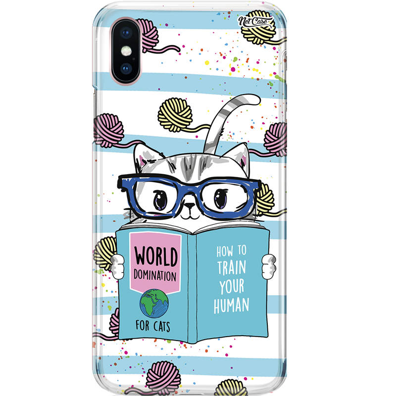 Capa Silicone NetCase Chapada World Domination For Cats