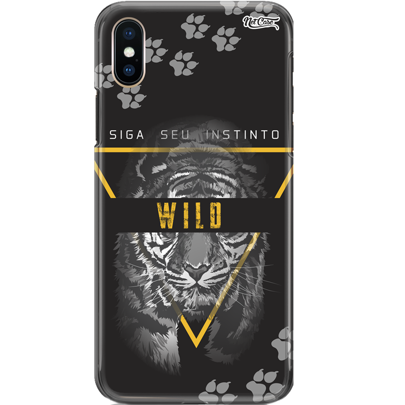 Capa Silicone NetCase Chapada Siga Seu Instinto: Wild