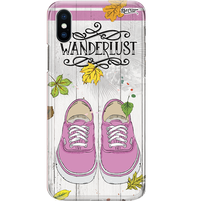 Capa Silicone NetCase Chapada Madeira Pink Vans: Wanderlust