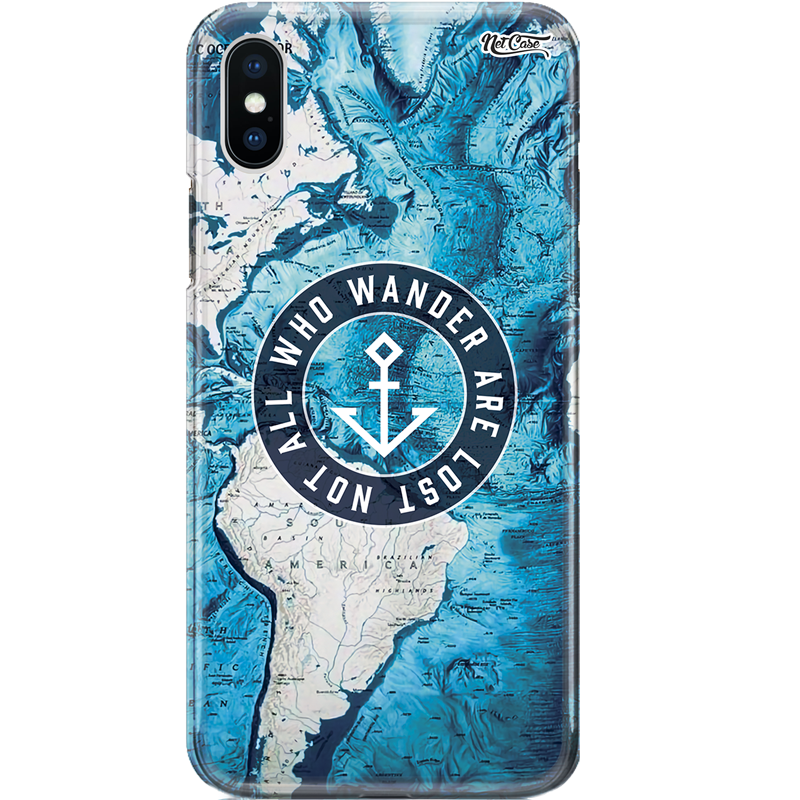 Capa Silicone NetCase Chapada Who Wander Are Lost Not All