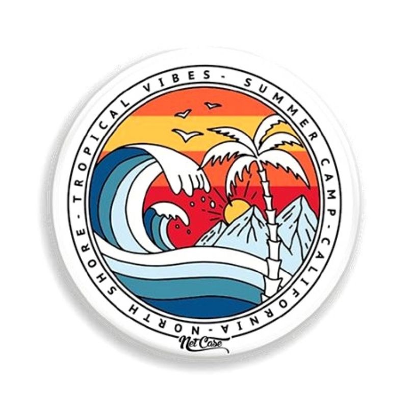 Suporte Pop Socket Netcase - Tropical Vibes