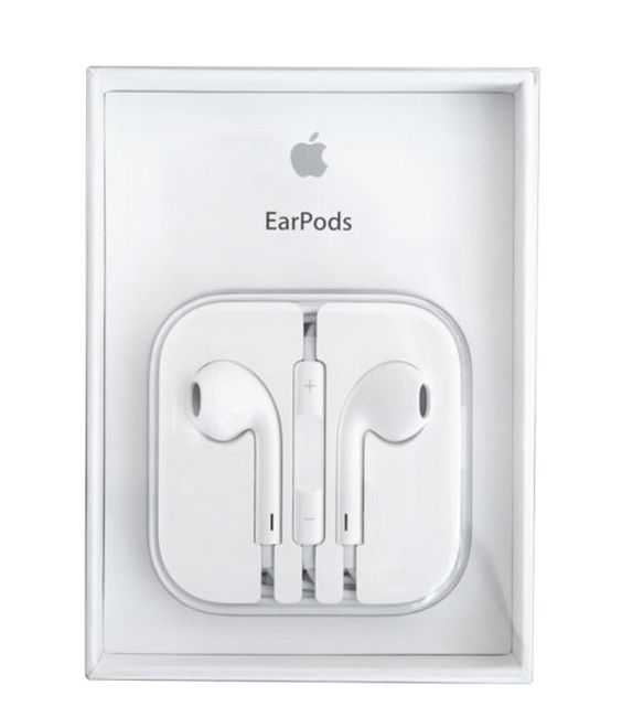 Fone de Ouvido Autêntico para IPhone/IPod/IPad - Branco