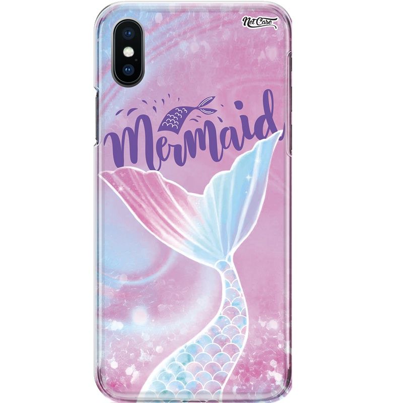Capa Silicone NetCase Chapada Cauda: Mermaid