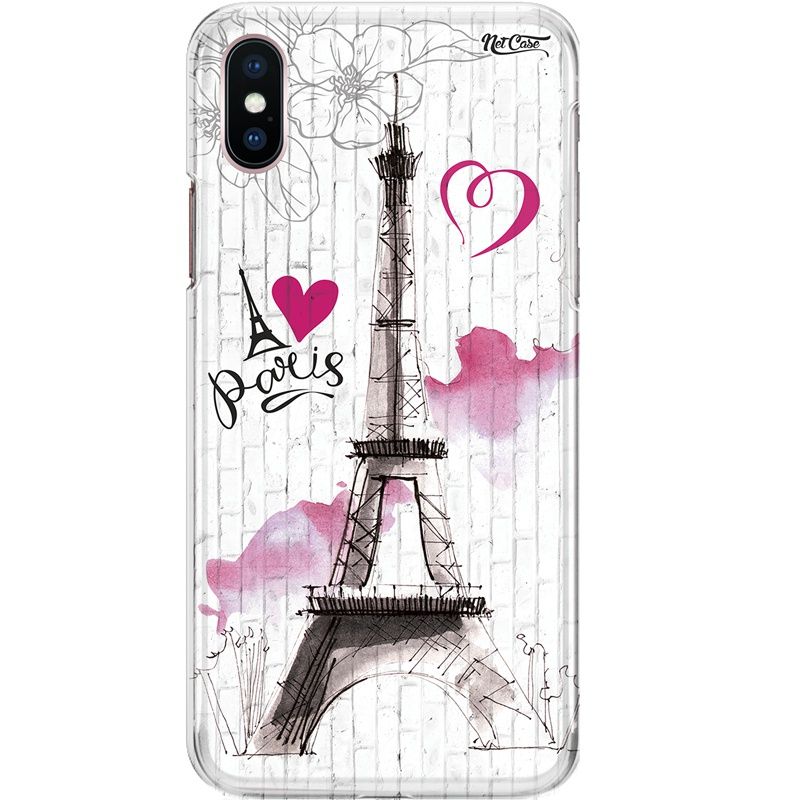 Capa Silicone NetCase Chapada Love Paris
