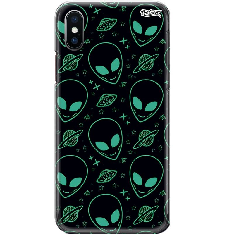Capa Silicone NetCase Chapada Aliens & Ovnis