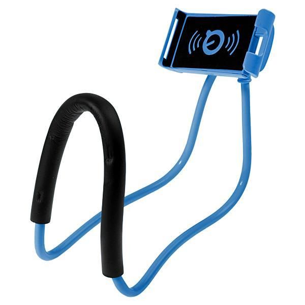 Suporte Articulado de Pescoço *Universal* para Smartphone - Azul