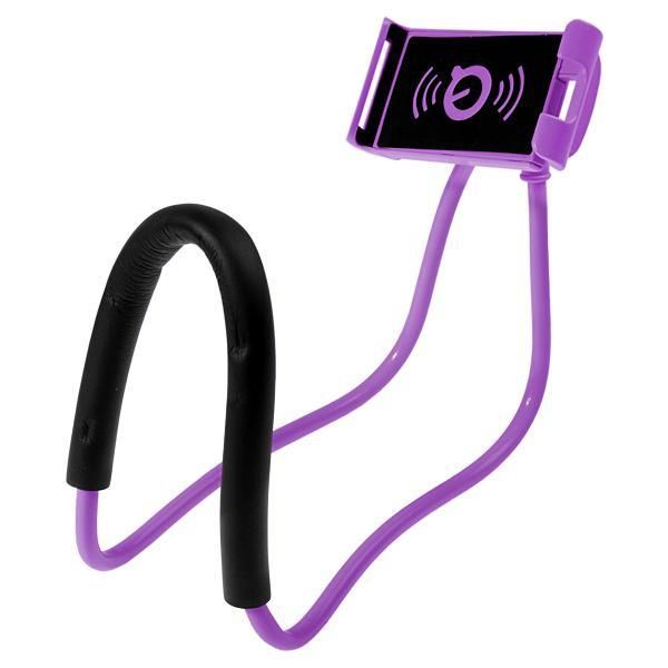 Suporte Articulado de Pescoço *Universal* para Smartphone - Roxo