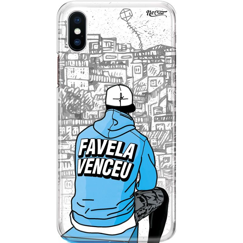 Capa Silicone NetCase Chapada Favela Venceu