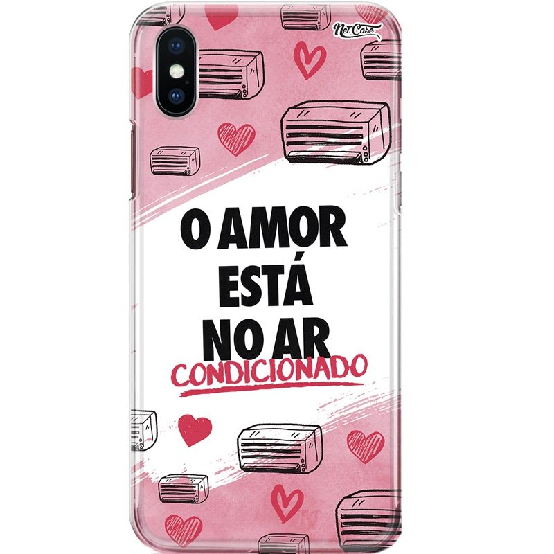 Capa Silicone NetCase Chapada O Amor Está no Ar...Condicionado